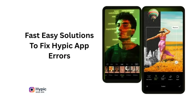 Fast Easy Solutions To Fix Hypic App Errors